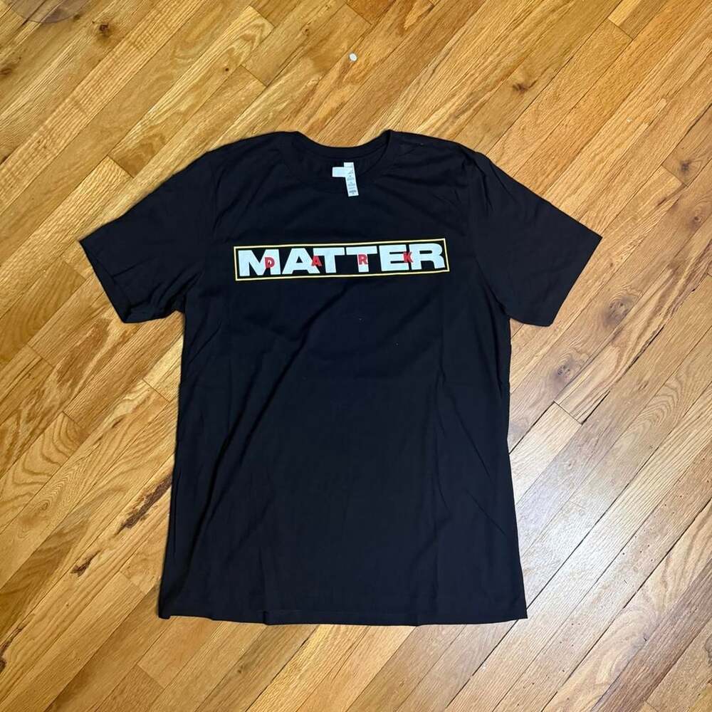 Bella + Canvas Dark Matter Band Merch Graphic T-Shirt XL Black